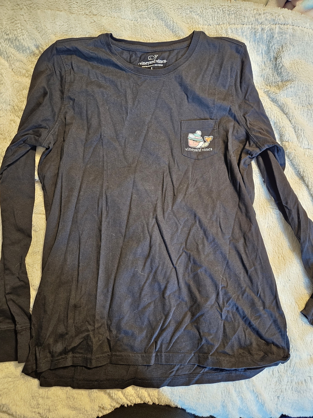 EUC Vineyard Vines Long-Sleeve Tee
